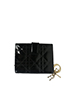 Christian Dior Cannage Lady Dior Compact Wallet, back view